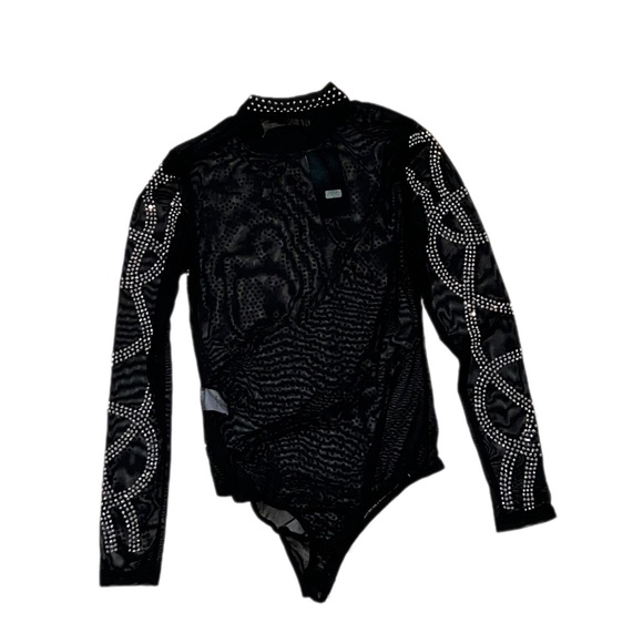Women’s mesh diamond bodysuit brand new - Picture 2 of 2